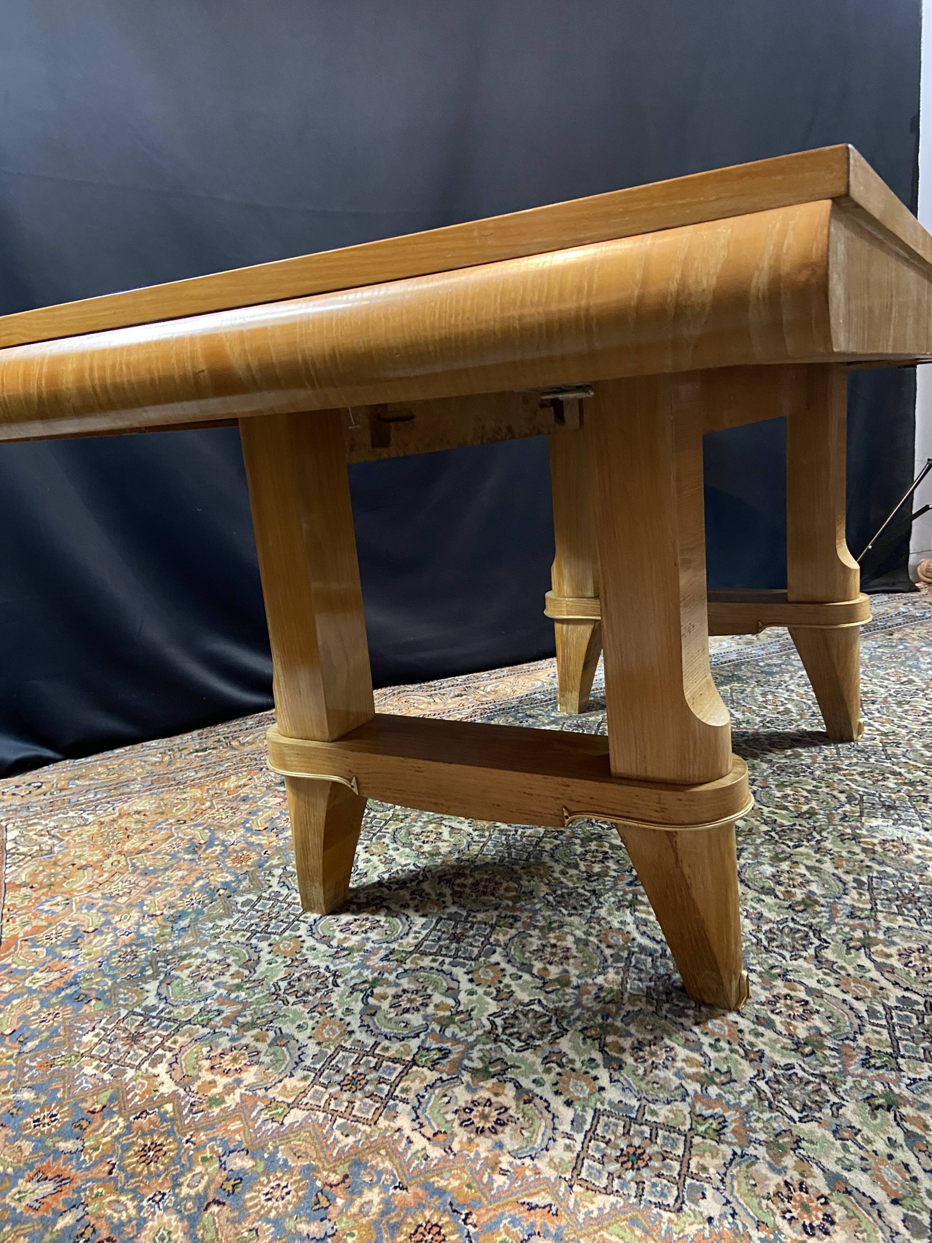 Dining table with two drawers, Vintage design 1955-1965