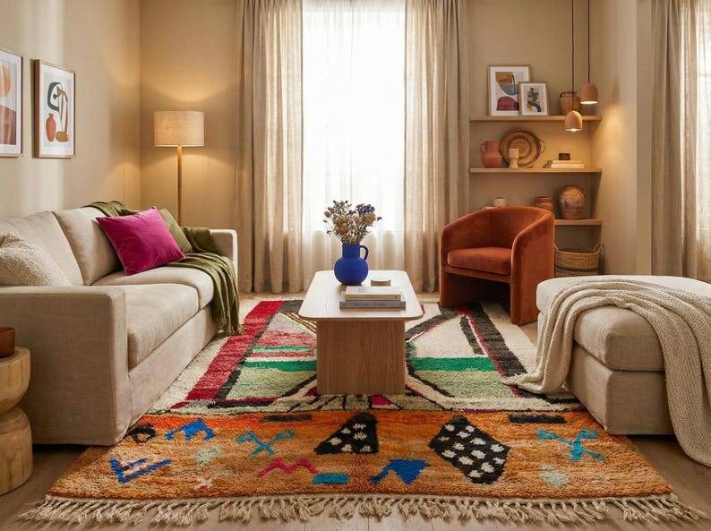 Tapis Handmade Marocain 200cmx300cm