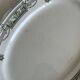Antique oval earthenware dish