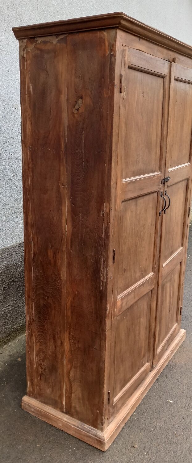 Old wooden wardrobe