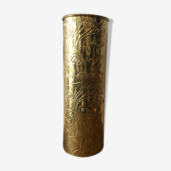 Vintage brass umbrella holder