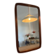 Vintage Danish Teak mirror - organic shapes