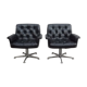 Pair of bridge armchairs from Airborne around 1965