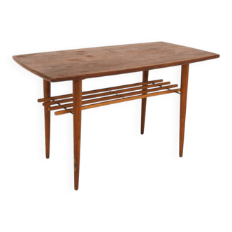 Scandinavian teak coffee table, Sweden, 1950s
