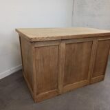 Desk with oak drawers