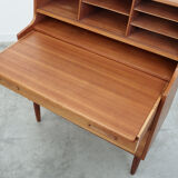 Teak secretary, Danish design, 1960s, production: Denmark