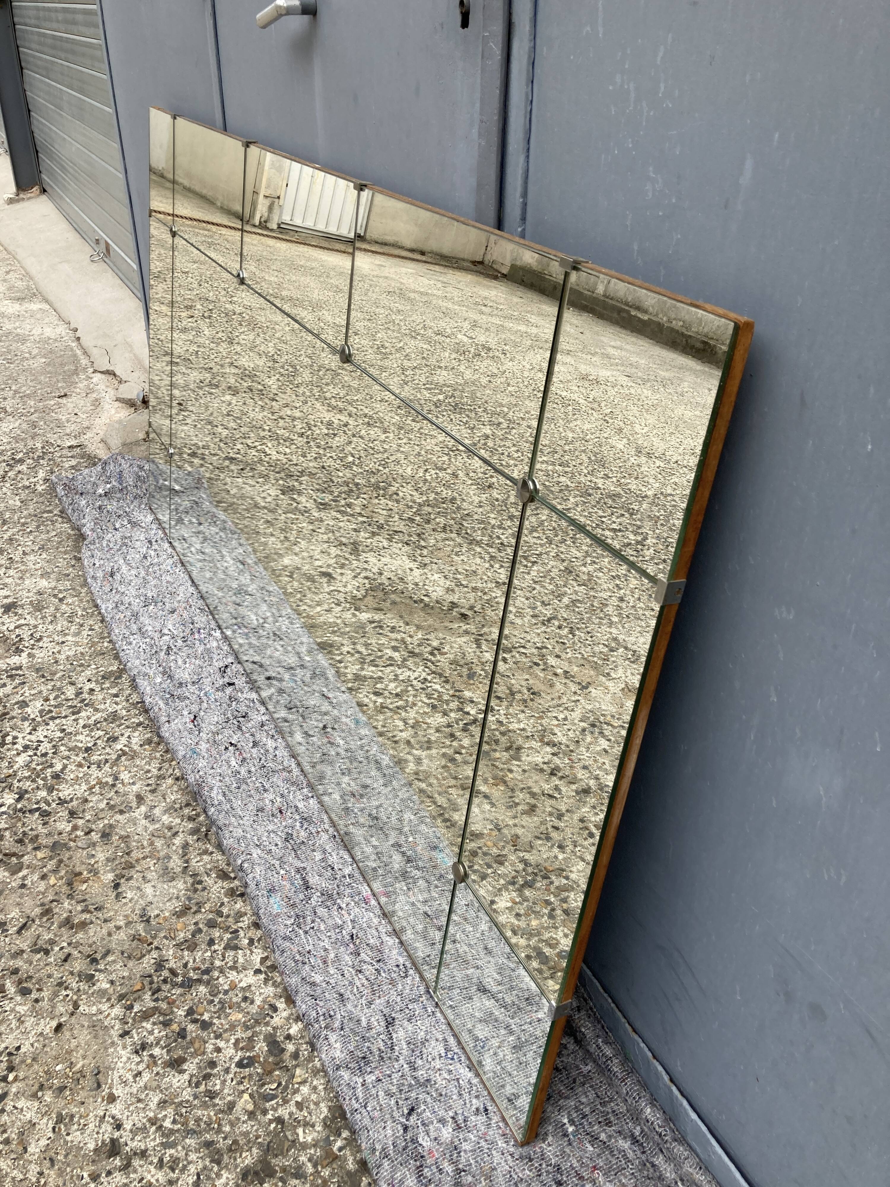 70s brasserie mirror 180x90cm