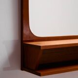 Pedersen & Hansen teak framed mirror