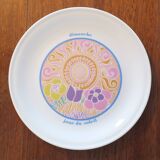 7 Paris porcelain table plates Days of the week zodiac signs
