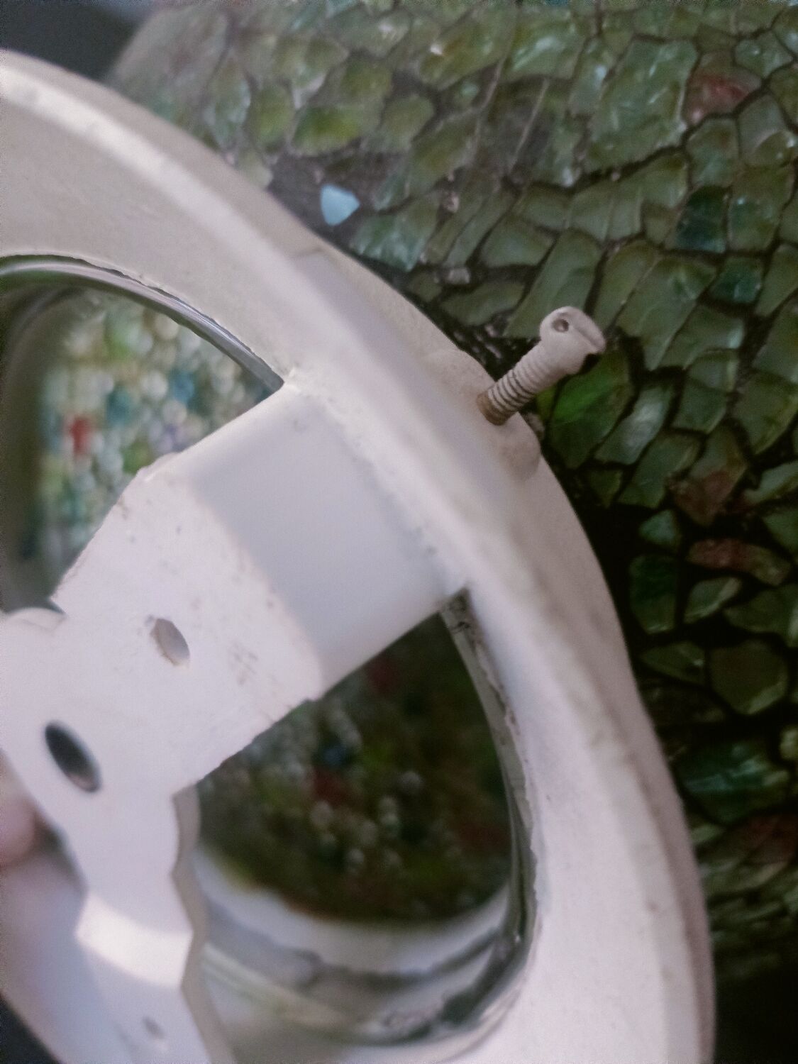 Mosaic ball ceiling light