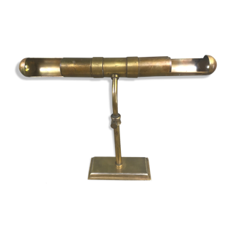 Wall lamp lighting old painting