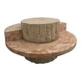 Stone coffee table