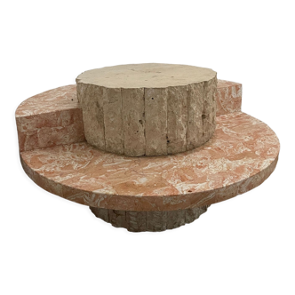 Stone coffee table