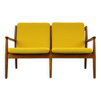 Canapé Lounge Danois en Teck par Svend Aage Eriksen pour Glostrup, 1960s