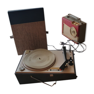 Phonographe tourne disques