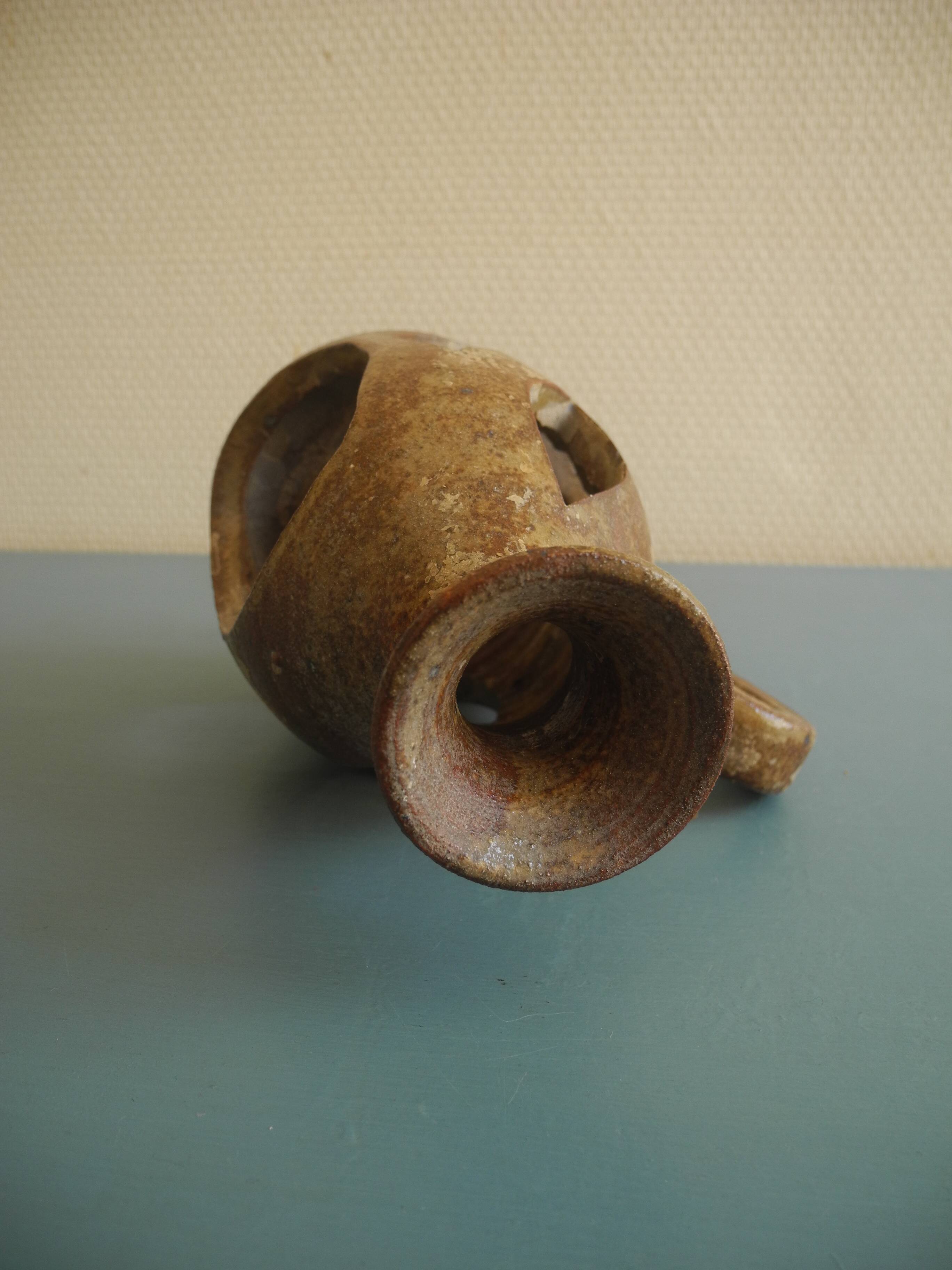 vintage ceramic candlestick tealight holder