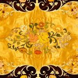 Vintage serving tray, Italy, 1960s