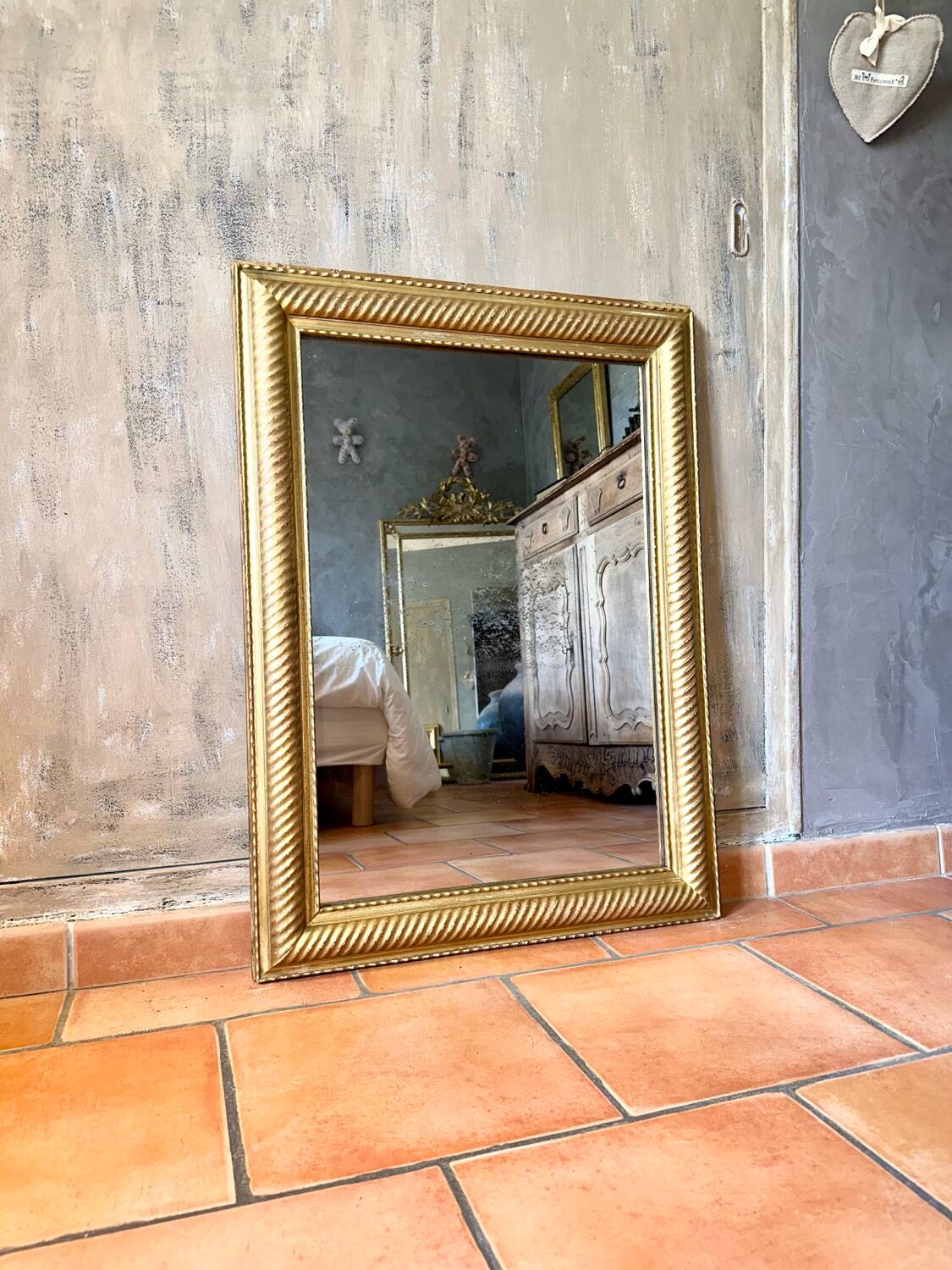 Antique mirror from the early 19th century