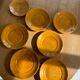 7 assiettes en terre vernissée Biot
