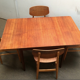Set of 4 sb13 lounge chairs & table by cees braakman for pastoe, 1950 s,.