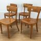 Set de 4 chaises Horgen Glarus Classic 1-380 style bistrot
