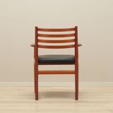 Chaise en teck, design danois, années 1970, production : Danemark