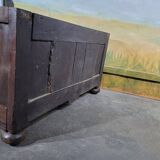 Jardinière en chêne et zinc