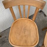 Suite of 4 chairs bistro Baumann 1967