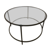 Table basse en verre