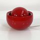 Lampe de table italienne rouge en céramique, 1970