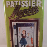 Old lithographed sheet metal box "Chocolat Menier" 50's