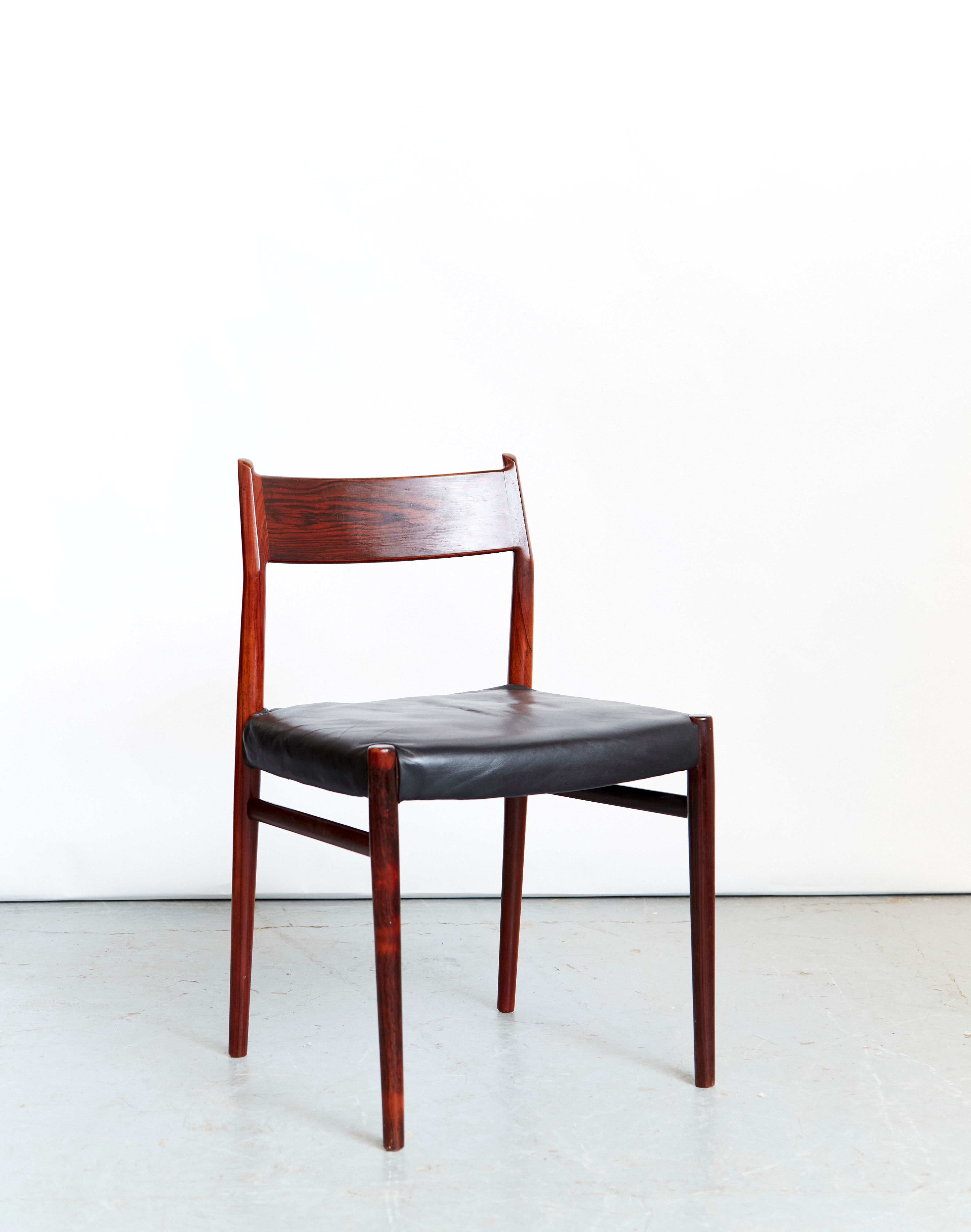 Arne Vodder dining chairs No.418 for Sibast