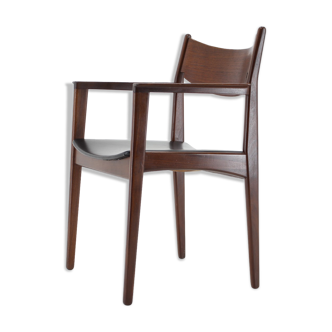 Fauteuil danois en teck des années 1960