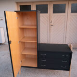 Asymmetrical cabinet