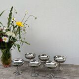 6 Rémy Letang stainless steel bowls