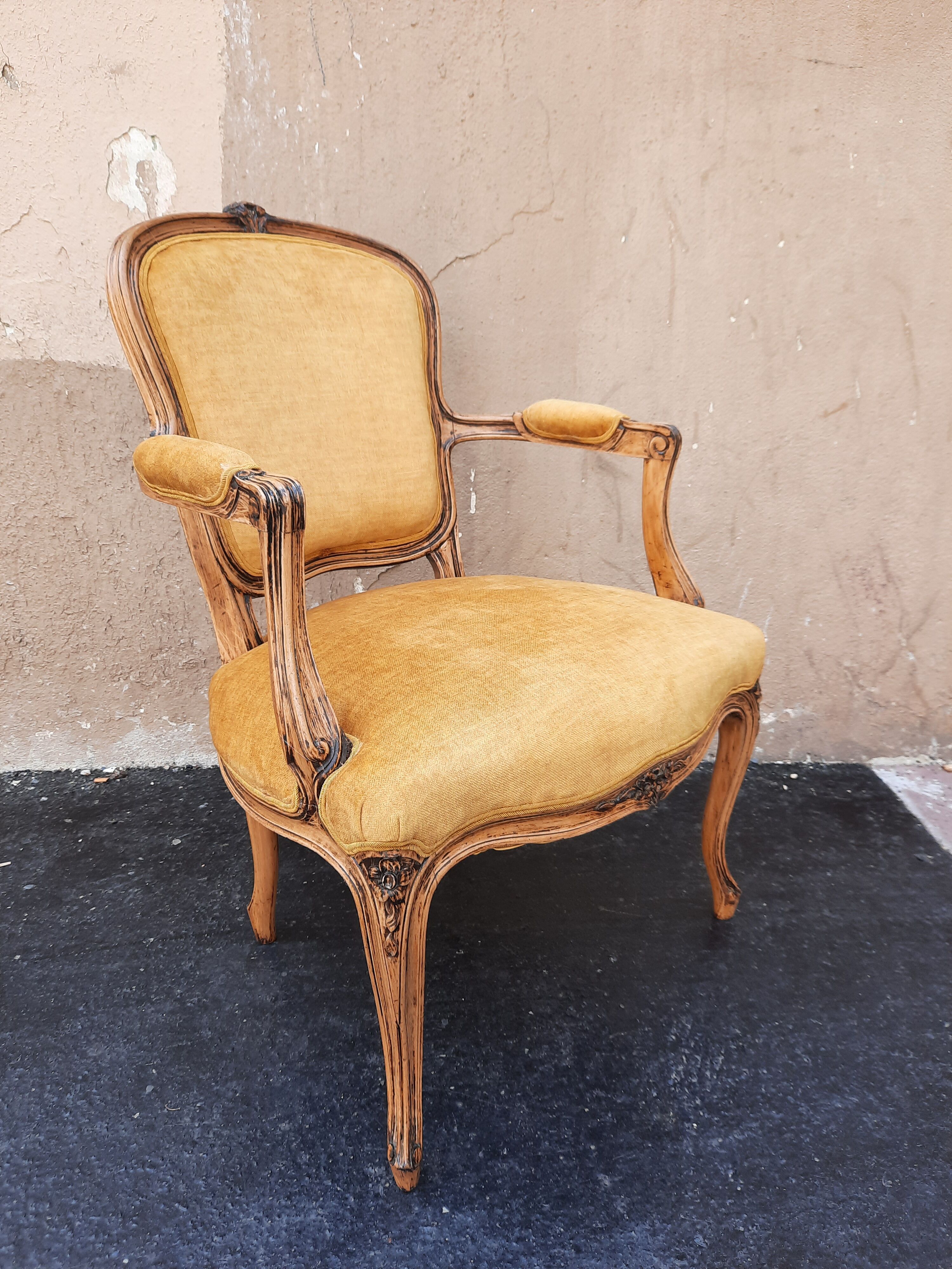 Louis XV style armchair