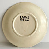 Dish "with fish" Roland Brice and Fernand Léger Biot 50s