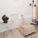 Folding side table Italy 1970s