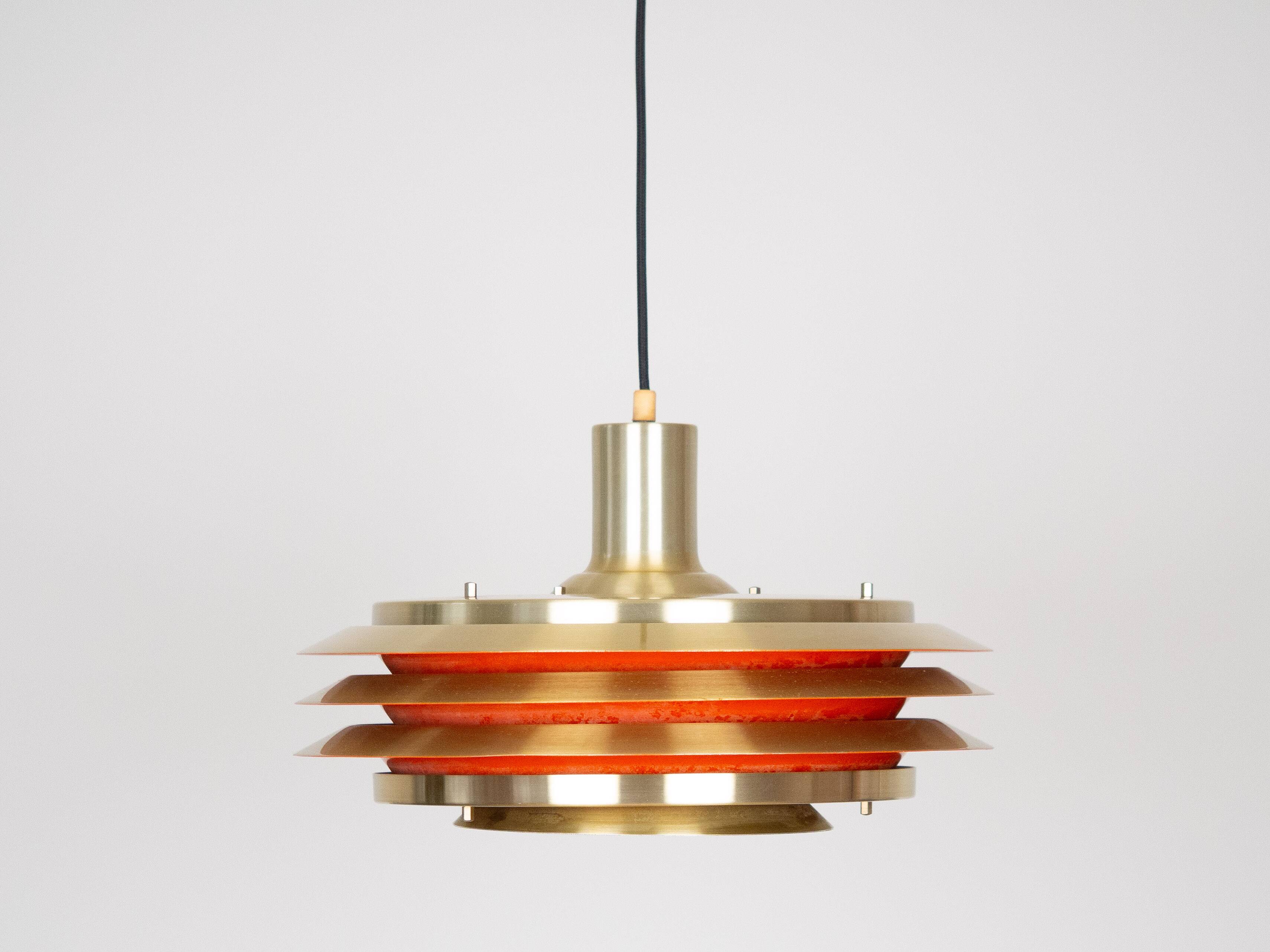 Swedish vintage pendant lamp by Carl Thore, 1960s