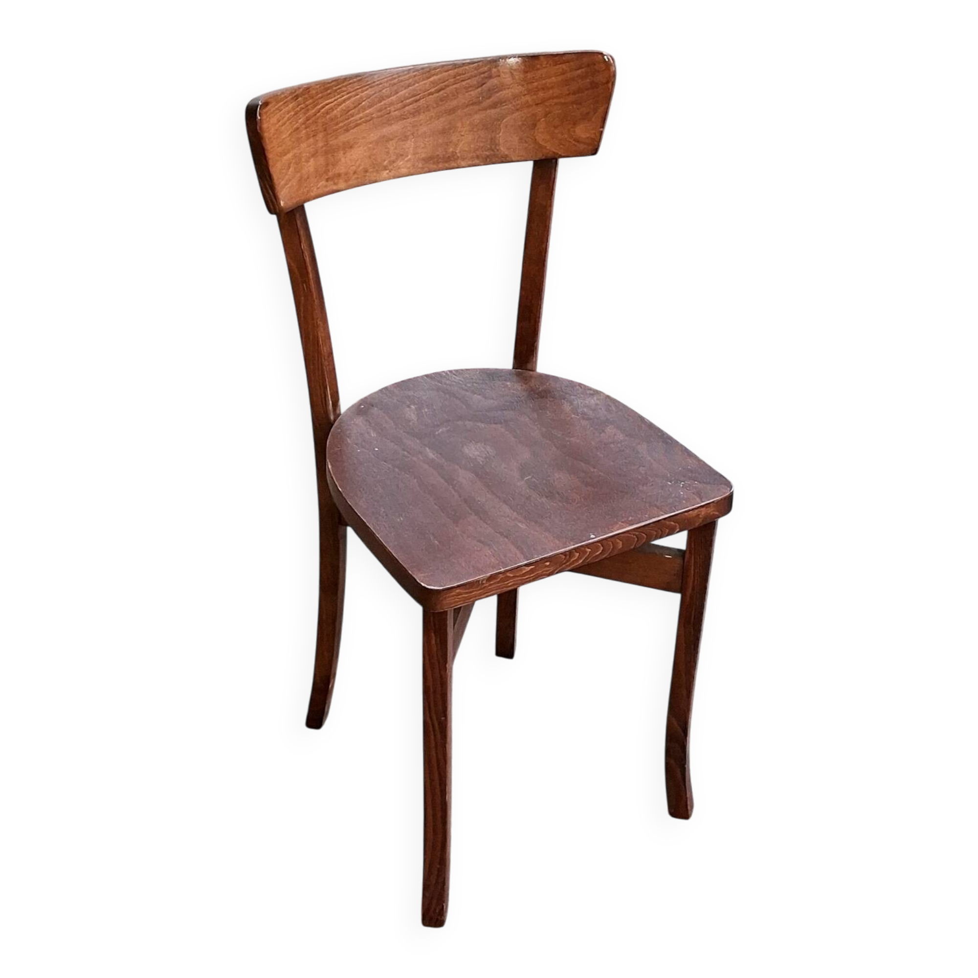 Brown beech bistro bar restaurant chair