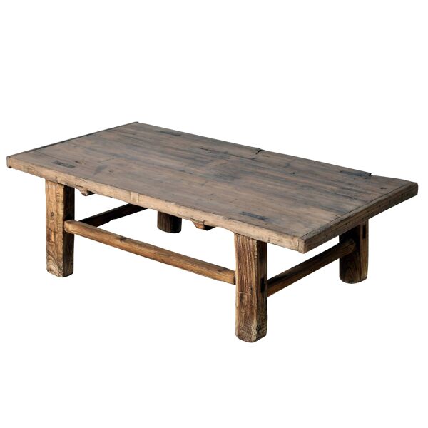 Fuzhou - Petite table basse chinoise ancienne en orme n°3