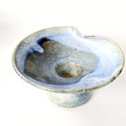 Pair of ceramic candle holders, West German, Till Sudeck, 1960s.