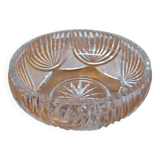 Saladier en cristal taillé