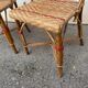 Rattan chair duo
