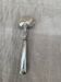 Sauce or cream spoon, silver belle epoque