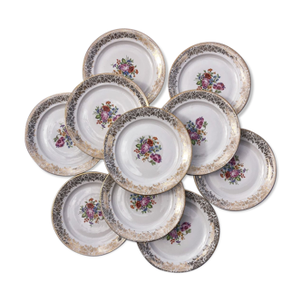Porcelain dessert service