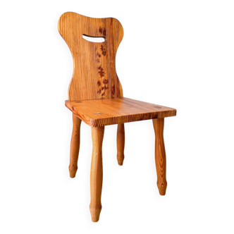 Brutalist style children's chair