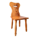 Chaise pour enfant style brutaliste