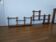 Vintage pine shelves in the style of Maison Regain.