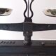 Cast iron and brass balance